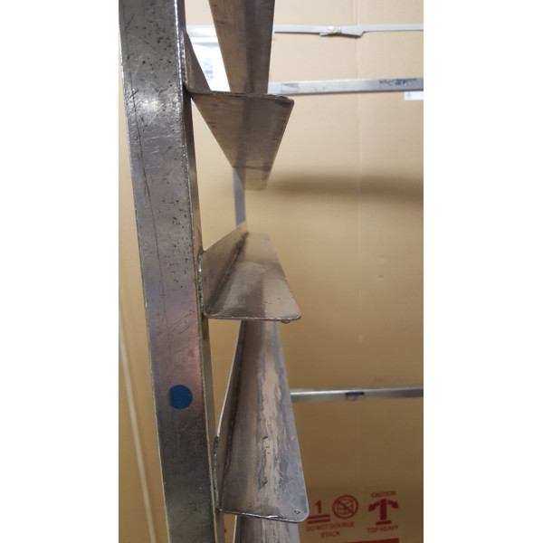Rozsdamentes tálcatartó kocsi Rozsdamentes tálcatartó kocsi